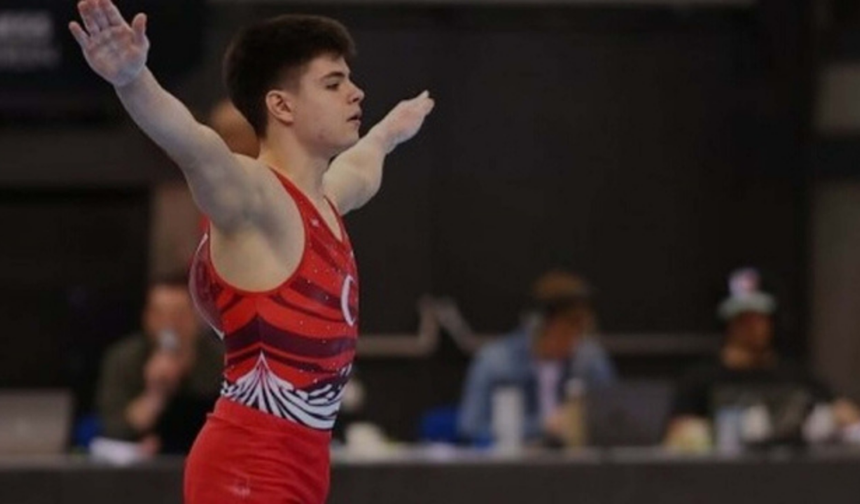 Artistik jimnastikte dünya 4’üncüsü olan Ege: Daha çok çalışmam gerektiğini biliyorum