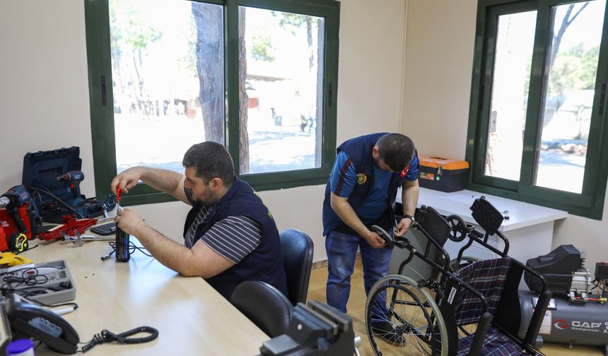 Buca’da engelsiz ulaşım hizmeti güçlendi: Engelsiz Tamir Atölyesi yenilendi