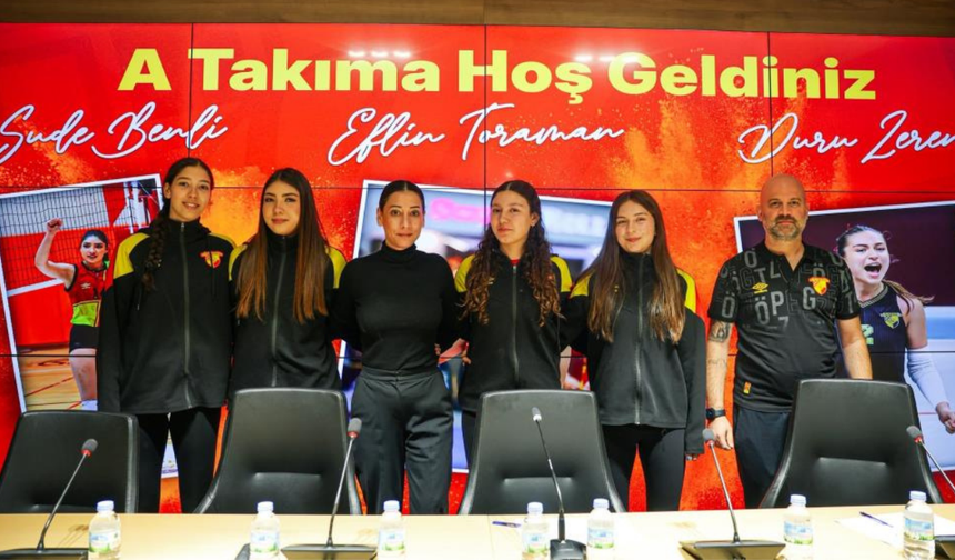 Göztepe Voleybol’da yeni dönem: Altyapıdan 3 takviye