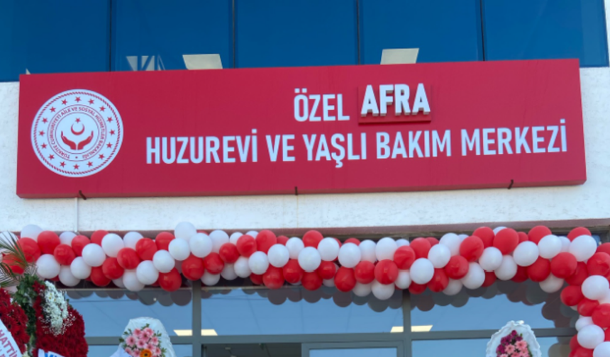 Sevdikleriniz için güvenli ve konforlu bir yaşam: Özel Afra Huzurevi