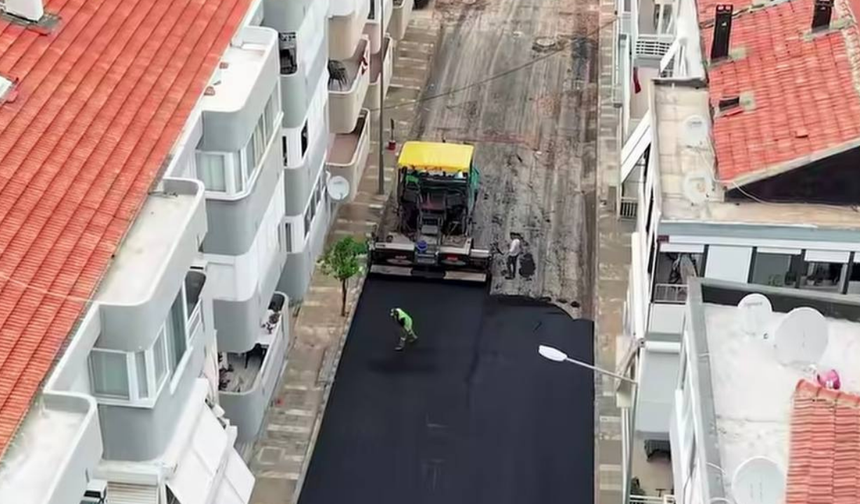 Balçova’da üçüncü etap asfalt seferberliği başladı