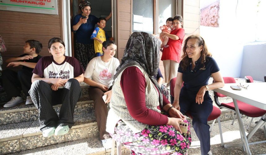 Başkan Ünsal'dan Sancaklı'da saha mesaisi