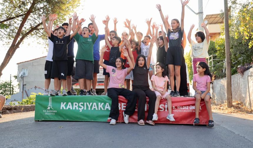 Karşıyaka’da sokaklar yeniden çocukların: Mahalle Olimpiyatları coşkusu büyüyor