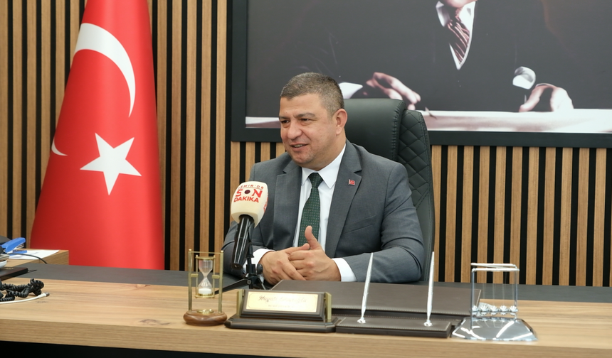 Tire Belediye Başkanı Hayati Okuroğlu İzmir'de Son Dakika mikrofonuna konuştu