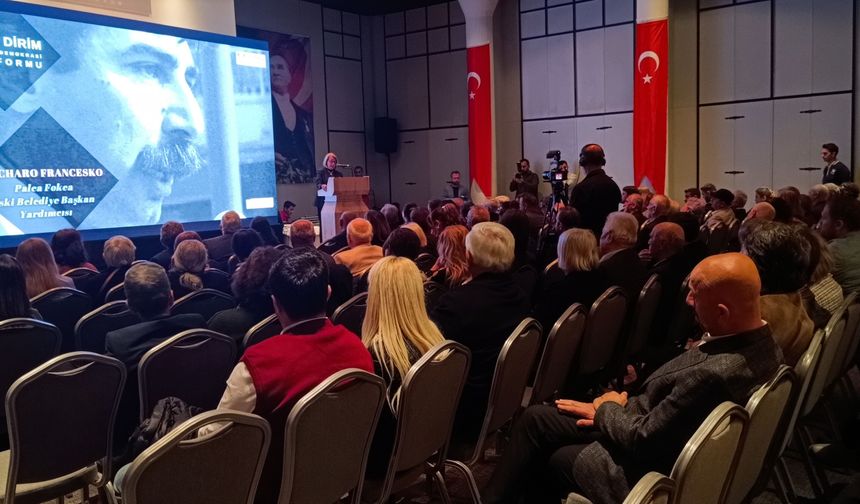 Foça'nın efsane başkanı Ahmet Nihat Dirim'in belgeseli Yunanistan'da