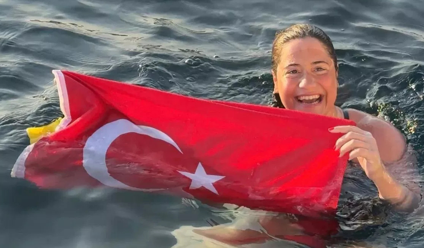 Tsugaru Kanalı’nda Türk imzası: Yüzücü Aysu Türkoğlu zoru aştı