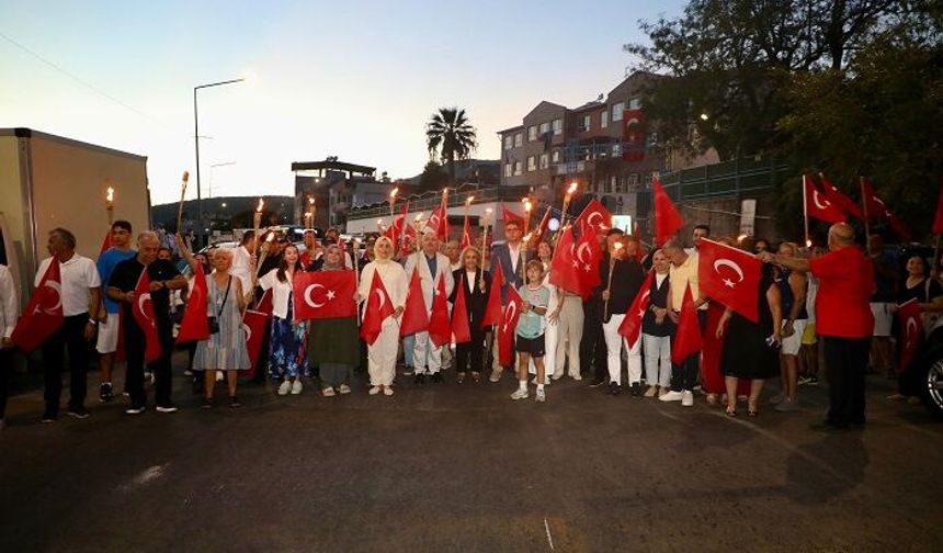 Menderes’te 30 Ağustos coşkusu iki gün sürdü
