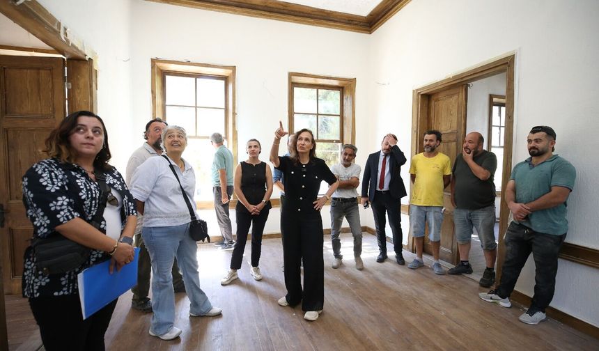 Latife Hanım Köşkü’nde restorasyonda son viraj: Yeniden ziyarete açılacak