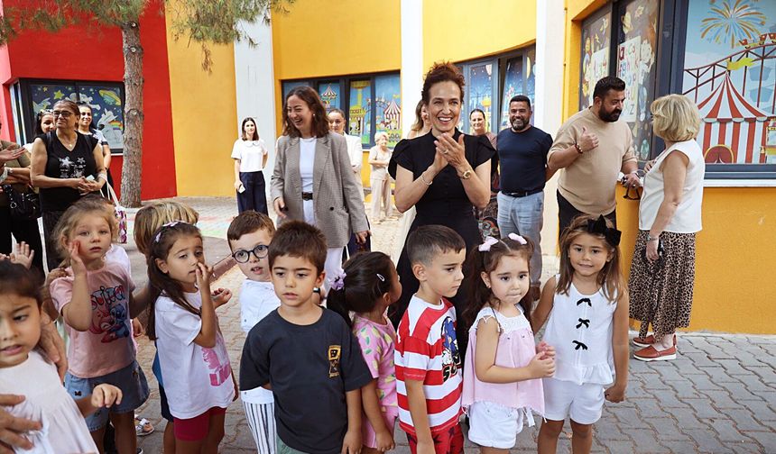 Karşıyaka’da nesiller buluştu: Çocuklar ve büyükler birlikte spor yaptı