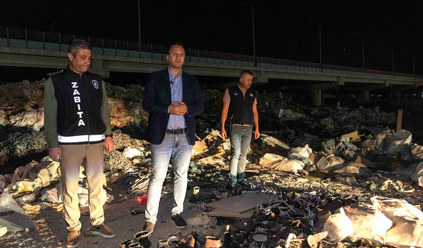 Bornova’da kaçak moloz alarmı: Tüm ekipler 3 gün boyunca sahada