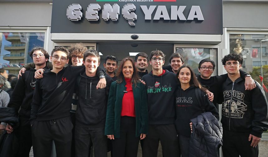 Genç Yaka, gençlerin yeni buluşma noktası oldu