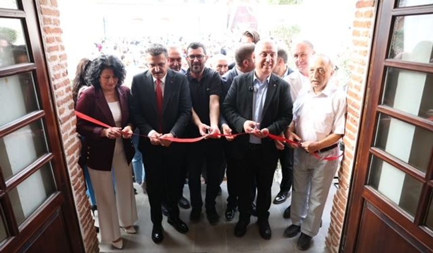 Bergama’da tarihi Tabakhane yeniden hayat buldu: Gastronomiye yeni adres