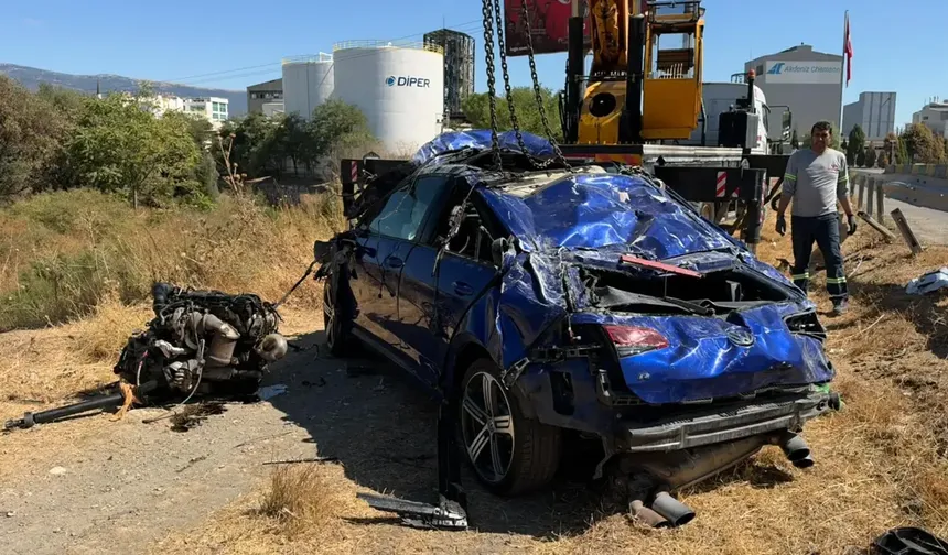 Kemalpaşa’da feci kaza: 1 kişi hayatını kaybetti