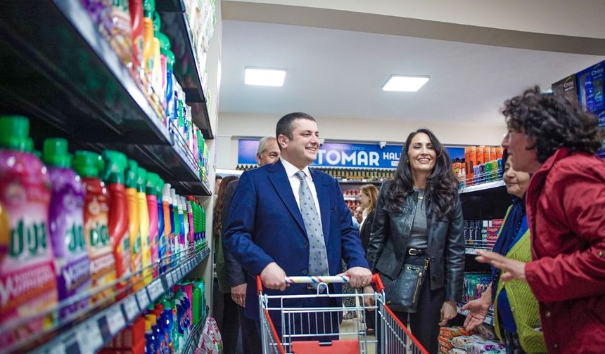 Torbalı’da TOMAR Halk Marketler aile bütçesine destek oluyor