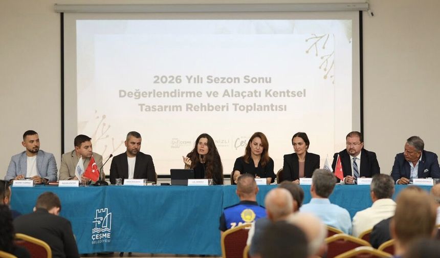 Çeşme Belediyesi’nden Alaçatı için yeni dönem planı: Meydan projesi 2027’de
