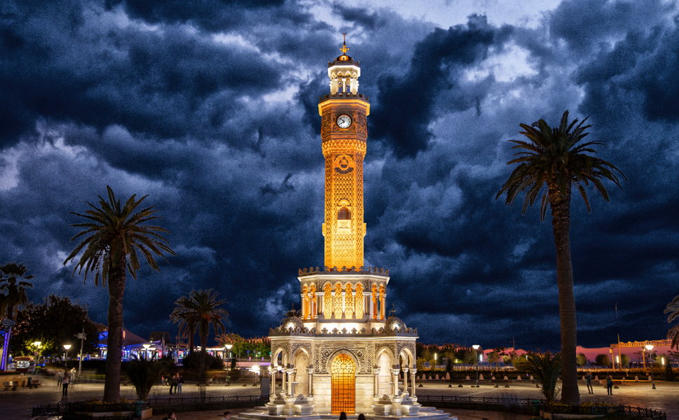 İzmir’e kuvvetli sağanak yağış alarmı : Ani sel ve su baskınına karşı önlem alın!