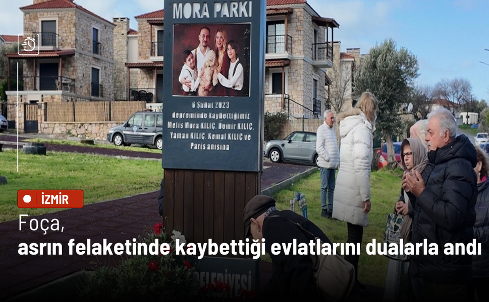 Foça, asrın felaketinde kaybettiği evlatlarını dualarla andı