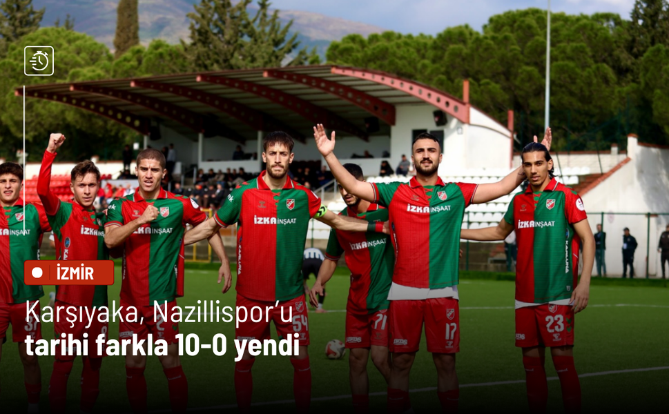 Karşıyaka, Nazillispor’u tarihi farkla 10-0 yendi