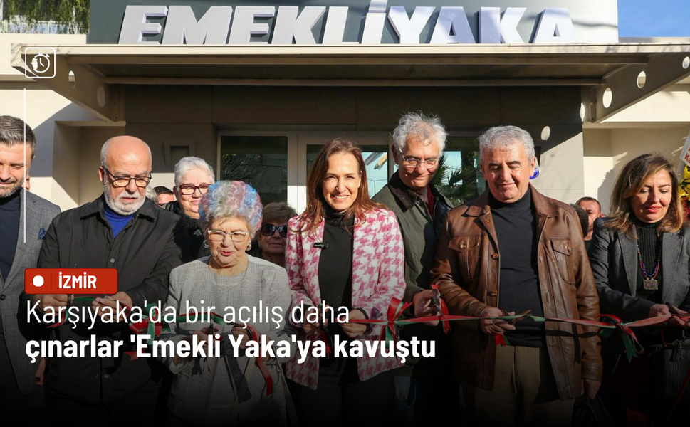 Karşıyaka'da bir açılış daha: Çınarlar 'Emekli Yaka'ya kavuştu