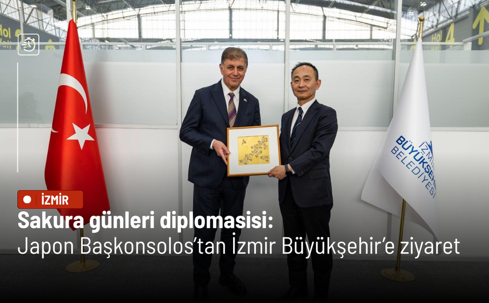 Başkan Tugay, Japonya’nın İstanbul Başkonsolosu Ryoji’yi ağırladı