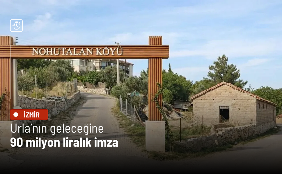 Urla’nın geleceğine 90 milyon liralık imza