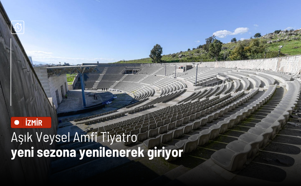 Aşık Veysel Amfi Tiyatro yeni sezona yenilenerek giriyor