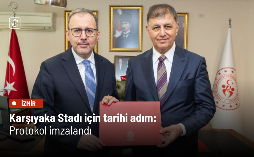 Karşıyaka Stadı için tarihi adım: Protokol imzalandı