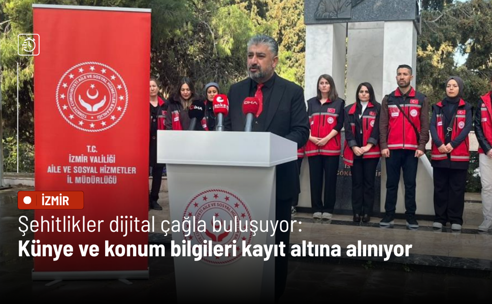 Şehitlikler dijital çağla buluşuyor: Künye ve konum bilgileri kayıt altına alınıyor