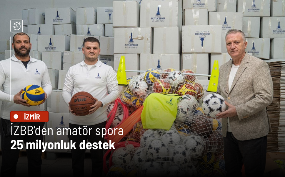 İZBB’den amatör spora 25 milyonluk destek