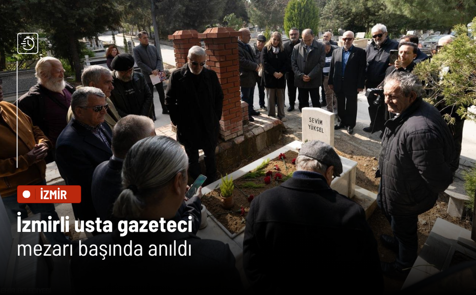 İzmirli usta gazeteci mezarı başında anıldı