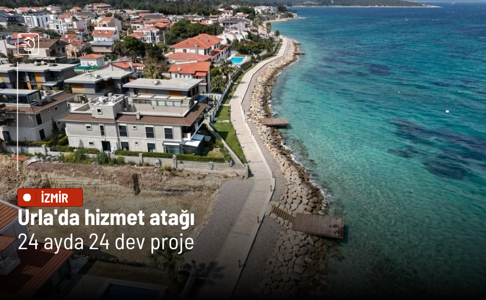 Urla'da hizmet atağı: 24 ayda 24 dev proje