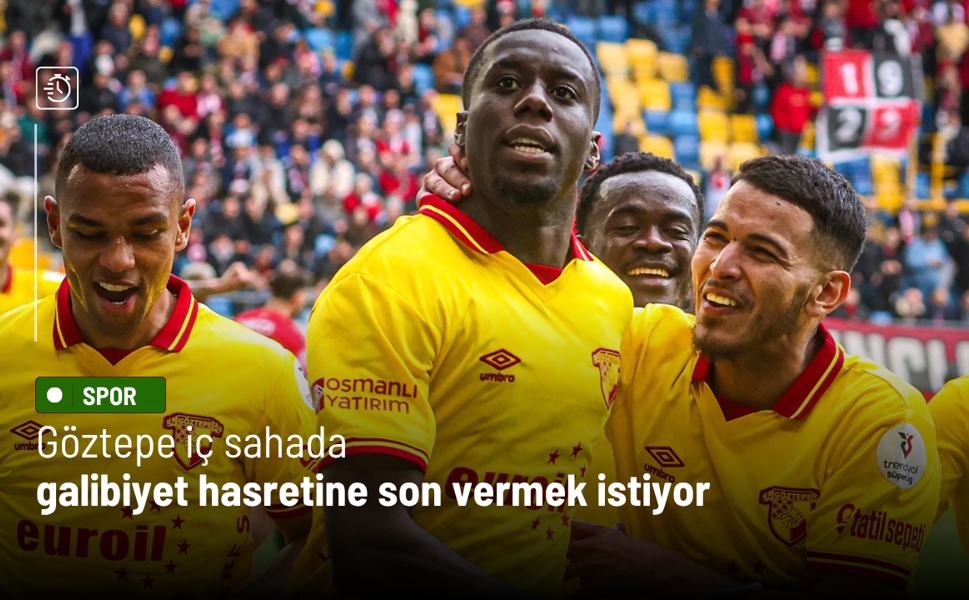 Göztepe iç sahada galibiyet hasretine son vermek istiyor