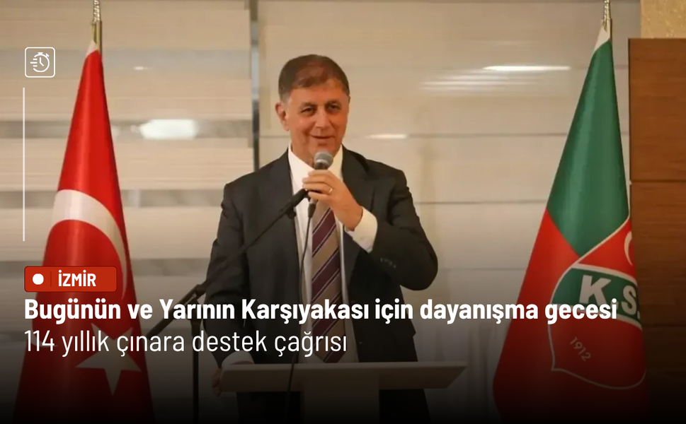 Bugünün ve Yarının Karşıyakası için dayanışma gecesi: 114 yıllık çınara destek çağrısı