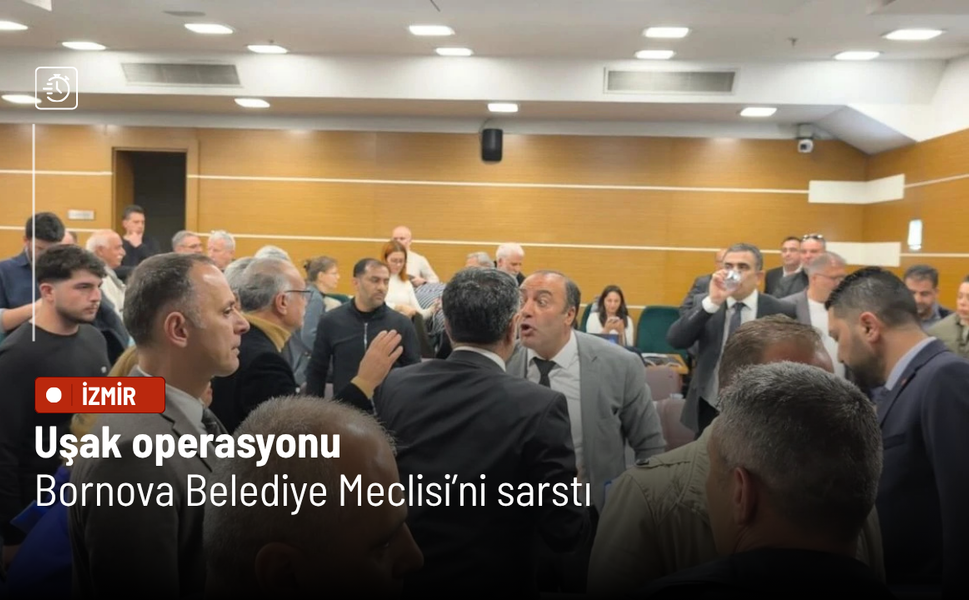Uşak operasyonu Bornova Belediye Meclisi’ni sarstı!