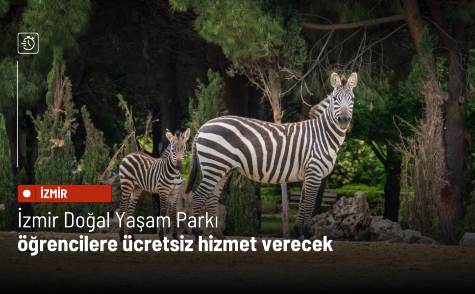İzmir Doğal Yaşam Parkı öğrencilere ücretsiz hizmet verecek