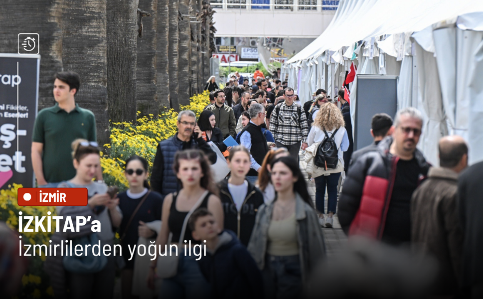 İZKİTAP’a İzmirlilerden yoğun ilgi