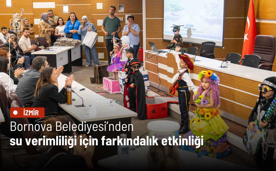 Bornova Belediyesi’nden su verimliliği için farkındalık etkinliği