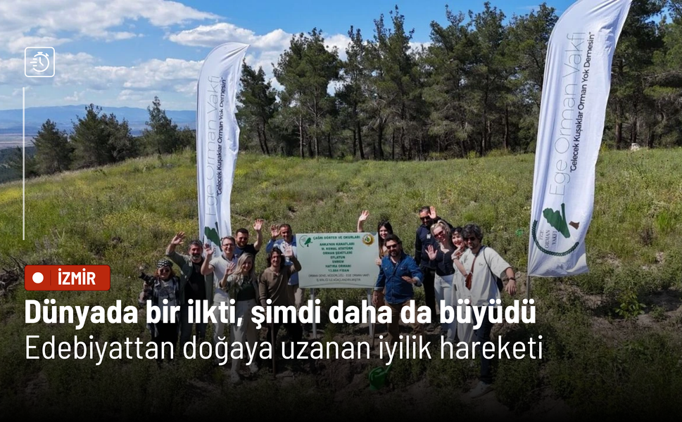 Dünyada bir ilkti, şimdi daha da büyüdü: Edebiyattan doğaya uzanan iyilik hareketi