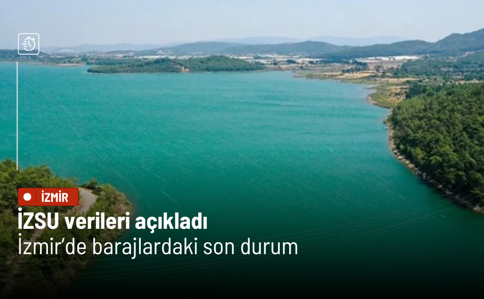 İzmir barajlarında yüzler güldü: Doluluk oranları bir yılda katlandı