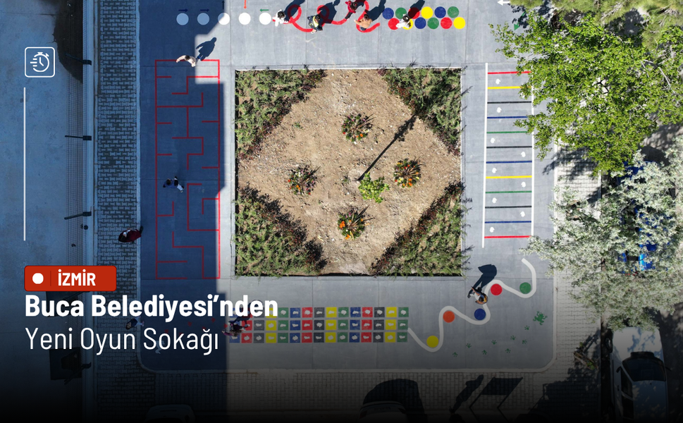 Buca Belediyesi’nden yeni Oyun Sokağı