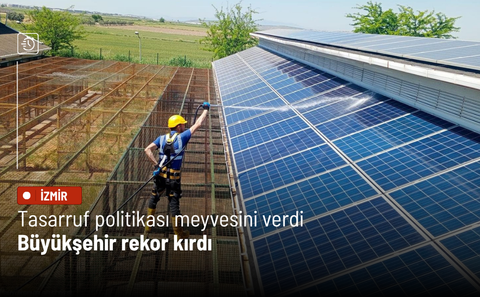 Tasarruf politikası meyvesini verdi: Büyükşehir rekor kırdı