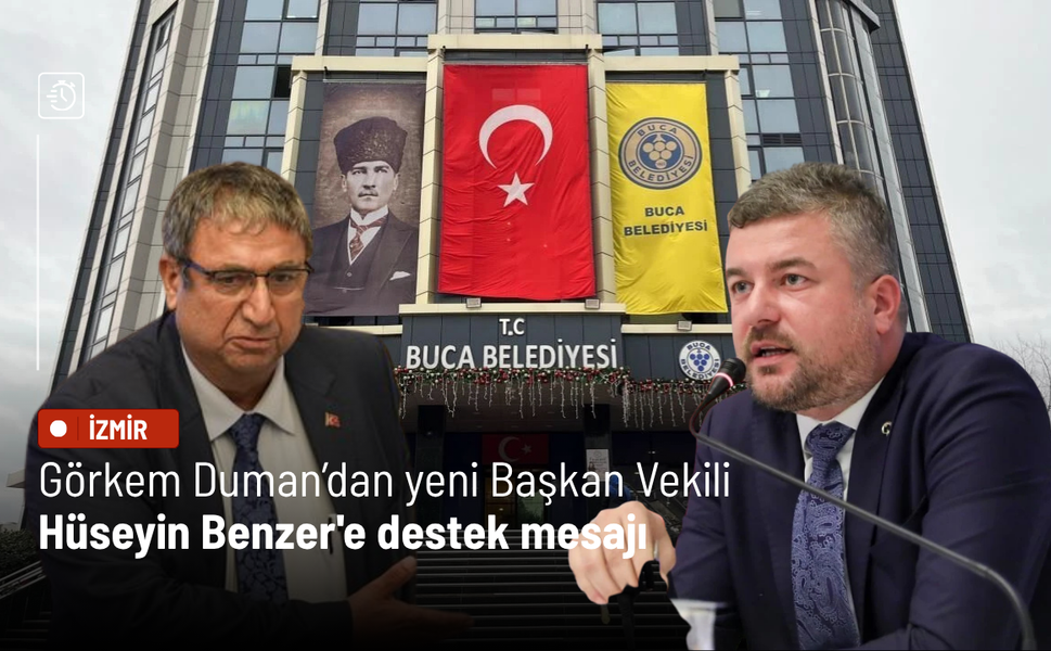 Görkem Duman’dan yeni Başkan Vekili Hüseyin Benzer'e destek mesajı