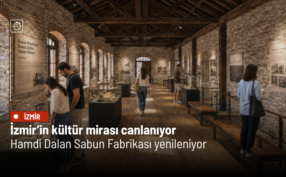 İzmir’in kültür mirası canlanıyor: Hamdi Dalan Sabun Fabrikası restorasyonu için geri sayım