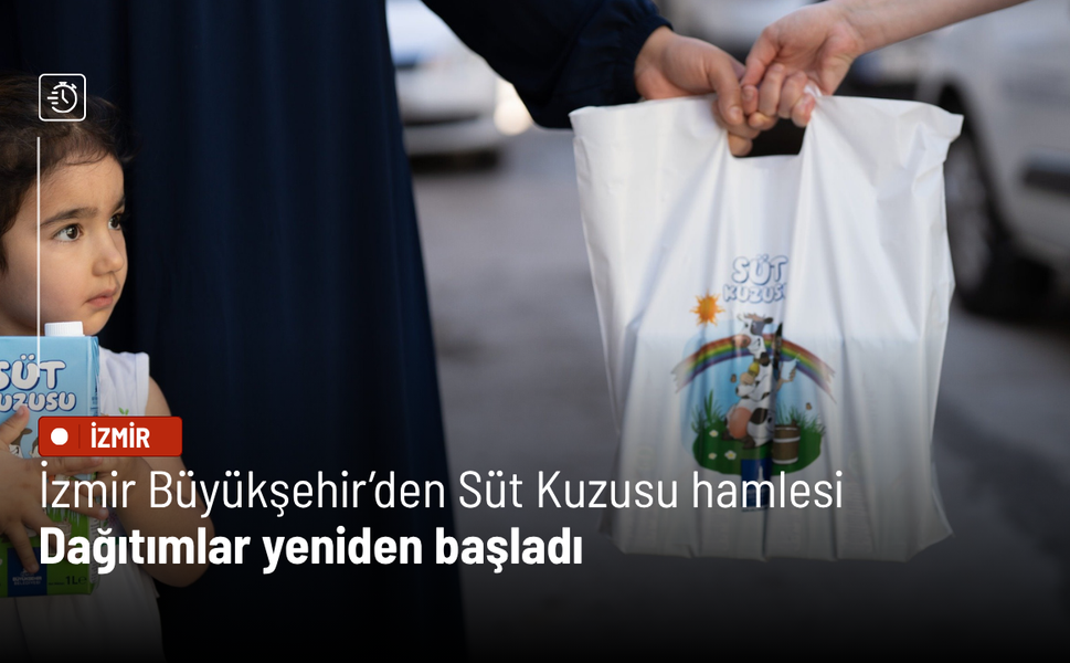 İzmir Büyükşehir’den Süt Kuzusu hamlesi: Dağıtımlar yeniden başladı