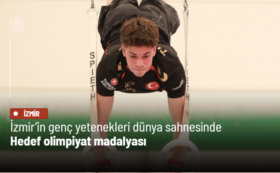 İzmir’in genç yetenekleri dünya sahnesinde: Hedef olimpiyat madalyası