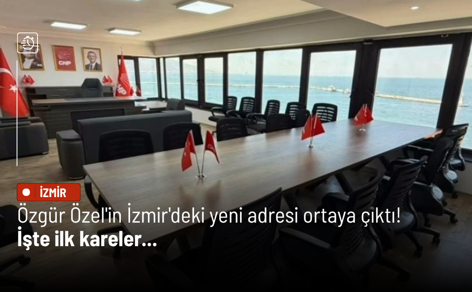 Özgür Özel'in İzmir'deki yeni adresi ortaya çıktı! İşte ilk kareler...
