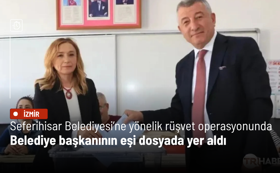 MASAK raporunda dikkat çeken isim: Belediye başkanının eşi dosyada yer aldı