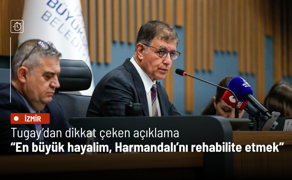Tugay’dan dikkat çeken açıklama: En büyük hayalim, Harmandalı’nı rehabilite etmek