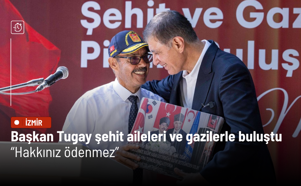 Başkan Tugay şehit aileleri ve gazilerle Gölcük’te buluştu: Hakkınız ödenmez
