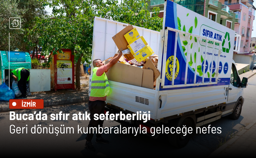 Buca’da sıfır atık seferberliği: Geri dönüşüm kumbaralarıyla geleceğe nefes